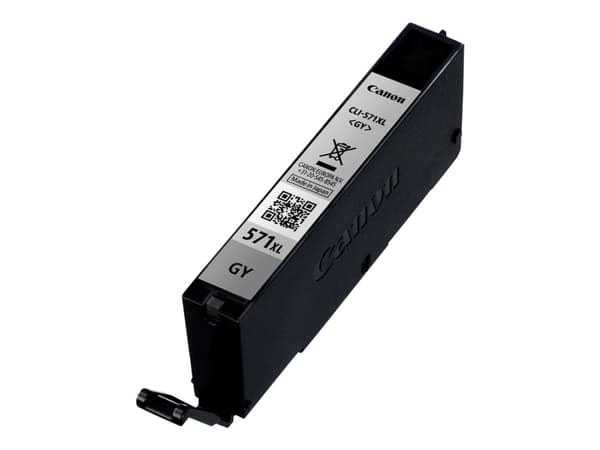 Canon CLI-571GY XL - 11 ml - Høy ytelse - grå - original - blekkbeholder - for PIXMA MG7750, MG7751, MG7752, MG7753, TS8050, TS8051, TS8052, TS8053,