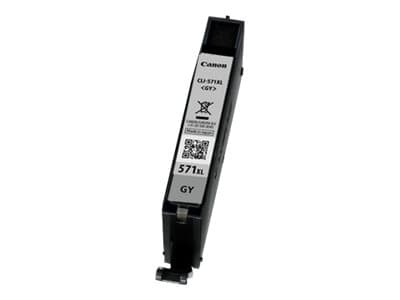 Canon CLI-571GY XL - 11 ml - Høy ytelse - grå - original - blekkbeholder - for PIXMA MG7750, MG7751, MG7752, MG7753, TS8050, TS8051, TS8052, TS8053,