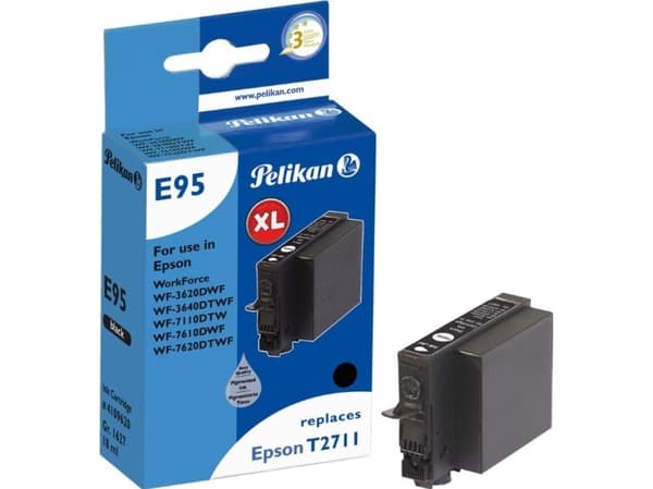 Pelikan E95, Pigmentbasert blekk, 18 ml, 1100 sider