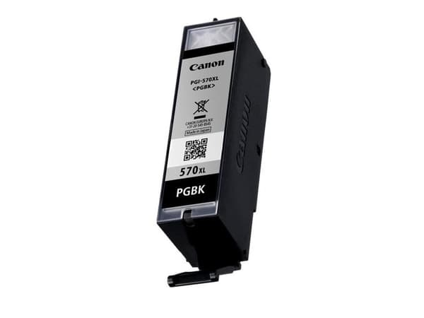 Canon PGI-570PGBK XL - 22 ml - Høy ytelse - svart - original - blekkbeholder - for PIXMA MG5751, MG5752, MG5753, MG6851, MG6852, MG6853, MG7750, MG77