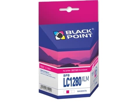 Black Point BPBLC1280XLM, Färgbaserat bläck, 15 ml, 1200 sidor, 1 styck
