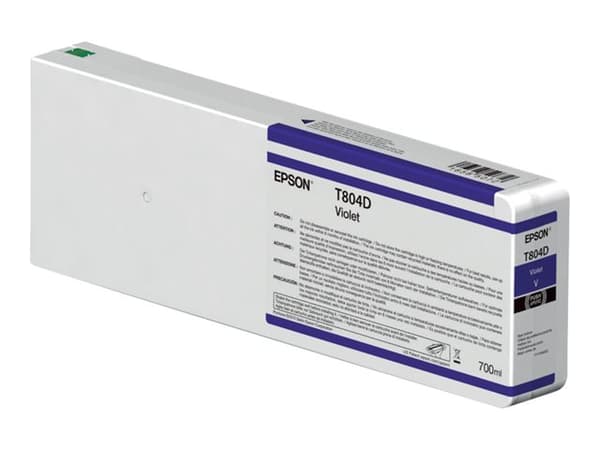 Epson T804D00 - 700 ml - fiolett - original - blekkpatron - for SureColor SC-P7000, SC-P7000V, SC-P9000, SC-P9000V