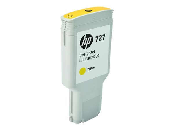 HP 727 - 300 ml - høykapasitets - gul - original - DesignJet - blekkpatron - for DesignJet T1500, T1530, T2500, T2530, T920, T930