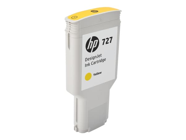 HP 727 - 300 ml - høykapasitets - gul - original - DesignJet - blekkpatron - for DesignJet T1500, T1530, T2500, T2530, T920, T930