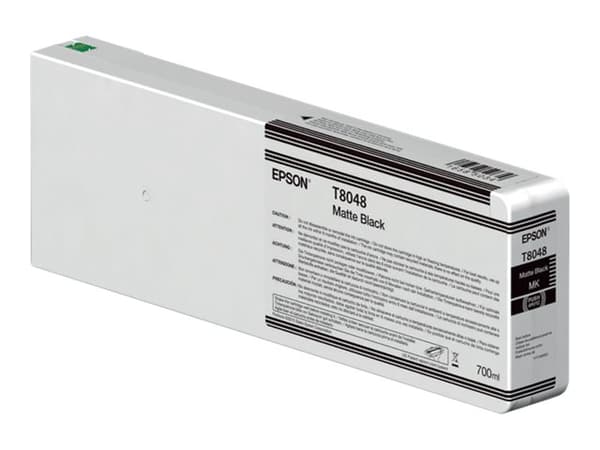 Epson Singlepack Matte Black T804800 UltraChrome HDX/HD 700ml, Väriainepohjainen muste, 700 ml, 1 kpl