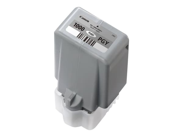 Canon PFI-1000 PGY - 80 ml - fotogrå - original - blekkbeholder - for imagePROGRAF PRO-1000