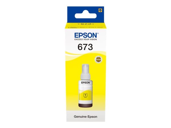 Epson T6734 blekkpatron 1 stykker Original Standard utskriftsproduksjon Gult