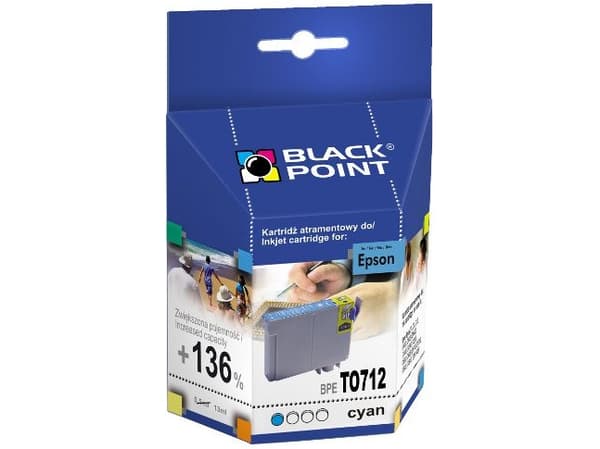 Black Point BPET0712, Cyan, 13 ml