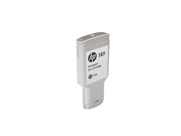 HP 727 - 300 ml - høykapasitets - grå - original - DesignJet - blekkpatron - for DesignJet T1500, T1530, T2500, T2530, T920, T930