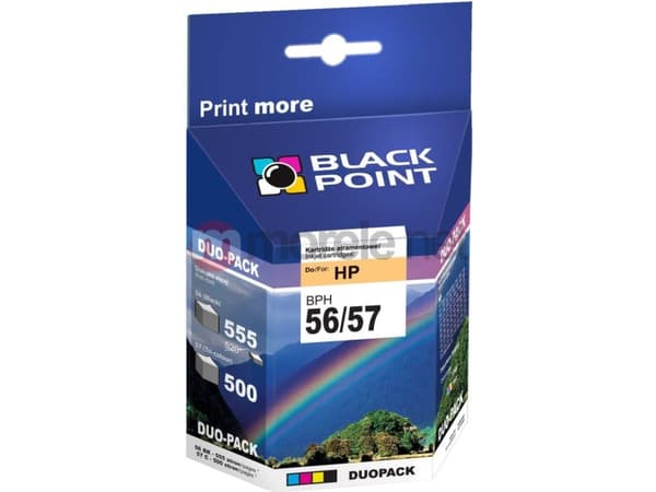 Black Point BPH56/57, Sort, Pigmentbasert blekk, 555 sider
