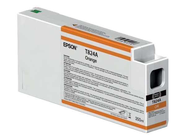 Epson Singlepack Orange T824A00 UltraChrome HDX 350ml