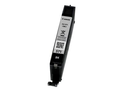 Canon CLI-571Y - 7 ml - gul - original - bläcktank - för PIXMA TS5051, TS5053, TS5055, TS6050, TS6051, TS6052, TS8051, TS8052, TS9050, TS9055