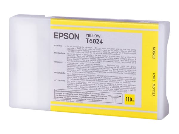 Blekkpatron Epson T6024, 110 ml, gul