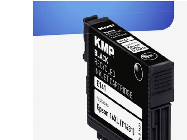 KMP E141, Väriainepohjainen muste, 14 ml, 500 sivua, 1 kpl
