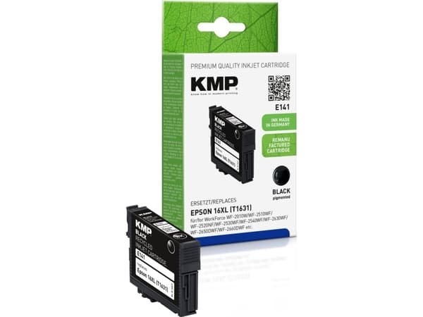 KMP E141, Väriainepohjainen muste, 14 ml, 500 sivua, 1 kpl