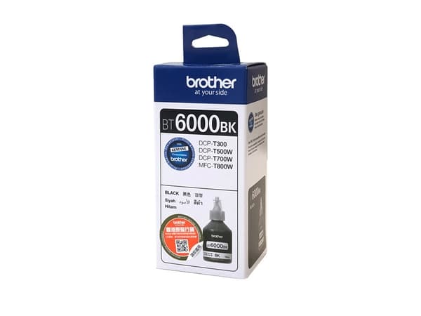 Brother BT6000BK - Ultra High Yield - svart - original - blekkrefill - for Brother DCP-T300, DCP-T500W, DCP-T700W, MFC-T800W