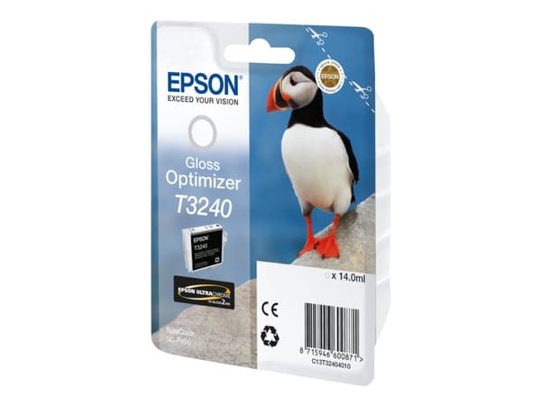 Epson T3240 Gloss Optimizer - 14 ml - original - blekkoptimeringspatron - for SureColor P400, SC-P400