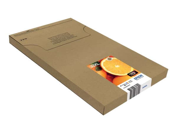 Epson 33XL Multipack - 5-pack - XL - svart, gul, cyan, magenta, fotosort - original - blekkpatron - for Expression Home XP-635, 830; Expression Premi