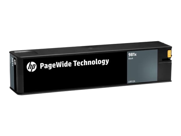 HP 981X - 194 ml - Lång livslängd - svart - original - PageWide - bläckpatron - för PageWide Enterprise Color MFP 586; PageWide Managed Color E55650