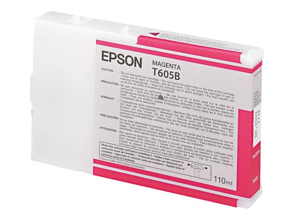 Epson T605B - 110 ml - magenta - original - blekkpatron - for Stylus Pro 4800