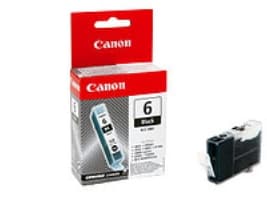 Canon BCI-6BK - Svart - original - blekkbeholder - for i86X, 90X, 96X, 990, 99XX; PIXMA IP4000, iP5000, iP6000, iP8500, MP750, MP760, MP780; S830