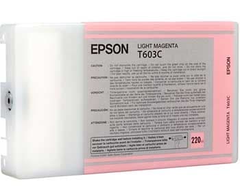 Epson T603C - 220 ml - ljus magenta - original - bläckpatron - för Stylus Pro 7800, Pro 9800