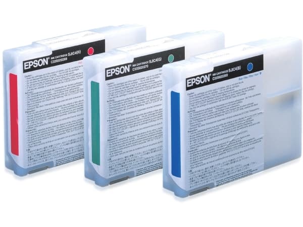 Epson SJIC4 - Rød - original - blekkpatron - for TM J2100