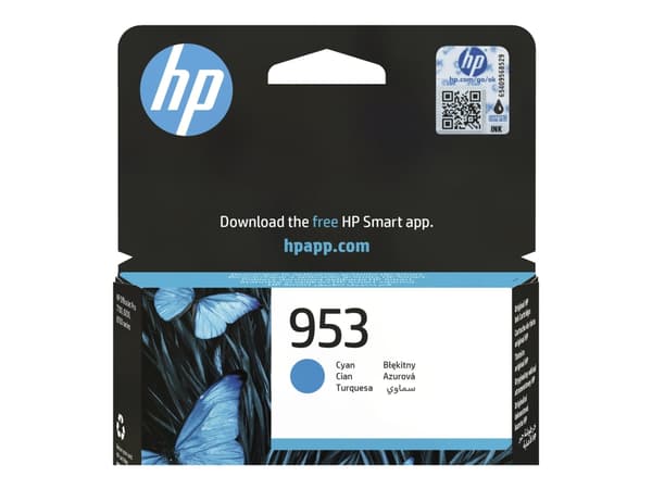 HP 953 cyan original blekkpatron