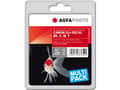 Miniatyrbild 4 av 5: AgfaPhoto Multi pack - 4-pack - 11 ml - svart, gul, cyan, magenta - kompatibel - bläckpatron (alternativ för: Canon 6443B001, Canon 6444B001, Canon 6
