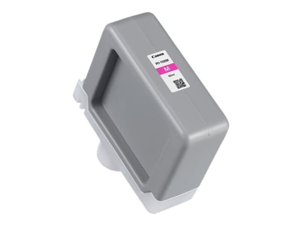 Canon PFI-1100 M - 160 ml - magenta - original - blekktank - for imagePROGRAF PRO-2000, PRO-2100, PRO-4000, PRO-4100, PRO-6000, PRO-6100