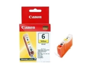 Canon Cartridge BCI-6Y Yellow blekkpatron Original Gult