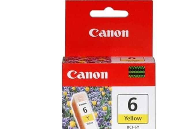 Canon Cartridge BCI-6Y Yellow blekkpatron Original Gult