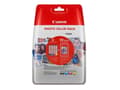 Miniatyrbilde 3 av 5: Canon CLI-571 XL C/M/Y/BK Photo Value Pack - 4-pack - 11 ml - svart, gul, cyan, magenta - original - blekkbeholder / papirsett - for PIXMA TS5050, TS