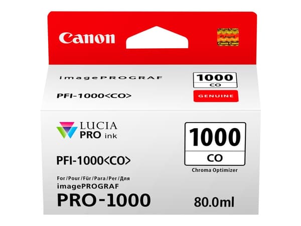 Canon PFI-1000 CO - 80 ml - kromaoptimerer - original - blekkbeholder - for imagePROGRAF PRO-1000