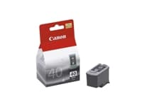 Canon PG-40BK - 16 ml - Høy ytelse - pigmentert svart - original - blekkpatron - for FAX JX210; PIXMA iP1800, iP1900, iP2600, MP140, MP190, MP210, MP