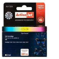 Activejet AH-301CRX, Høyt (XL) utbytte, Fargestoffbasert blekk, 21 ml, 460 sider, 1 stykker, Enkeltpakke