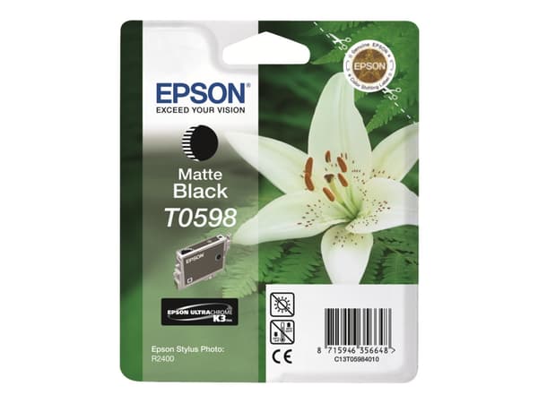 Epson Lily Singlepack Matte Black T0598 UltraChrome K3