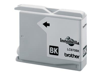 Brother LC970BK - Svart - original - blekkpatron - for Brother DCP-135C, DCP-150C, DCP-153C, DCP-157C, MFC-235C, MFC-260C