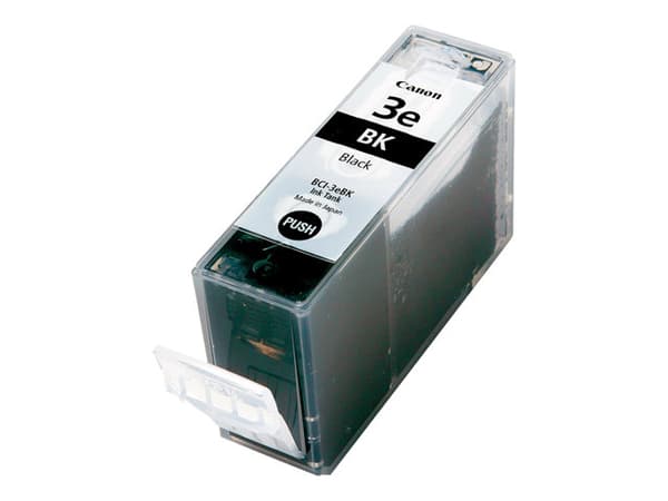 Canon BCI-3eBK - Svart - original - blekkbeholder - for i450; MultiPASS C755; PIXMA IP3000, IP4000, iP5000, MP750, MP760, MP780; S400, 450, 530