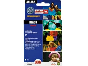 Activejet AH-336R, Høyt (XL) utbytte, Sort, Pigmentbasert blekk, 15 ml, 1 stykker
