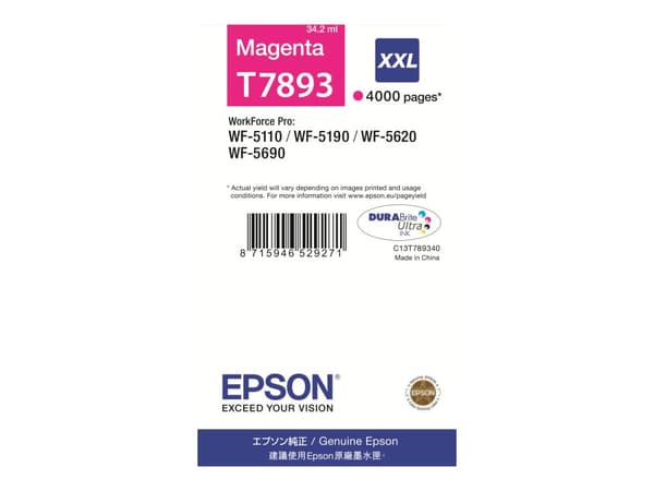 Epson Ink Cartridge XXL Magenta