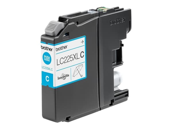 Brother LC225XLC - Cyan - original - blekkpatron - for Brother DCP-J4120, MFC-J4420, J4620, J5320, J5620, J5625, J5720; Business Smart MFC-J4420