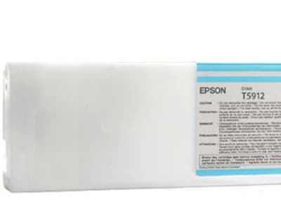 Epson T5912 - 700 ml - cyan - original - blekkpatron - for Stylus Pro 11880, Pro 11880 AGFA, Pro 11880 Xerox