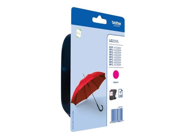 Brother LC225XLM - Magenta - original - blekkpatron - for Brother DCP-J4120, MFC-J4420, J4620, J5320, J5620, J5625, J5720; Business Smart MFC-J4420