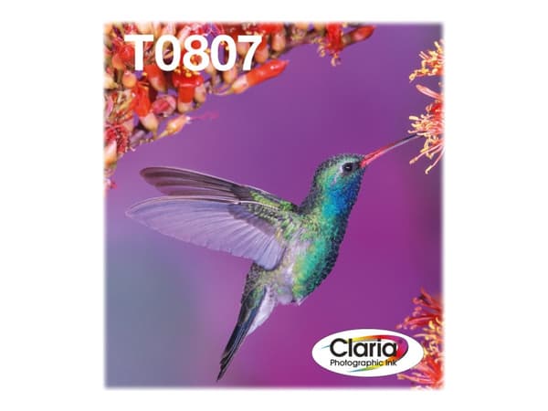 Epson Hummingbird Flerpack EasyMail-förpackning för 6 färger T0807 Claria Photographic Ink