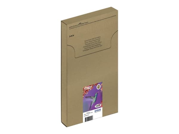 Epson Hummingbird Flerpakning 6-fargers T0807 Claria Photographic Ink EasyMail Packaging