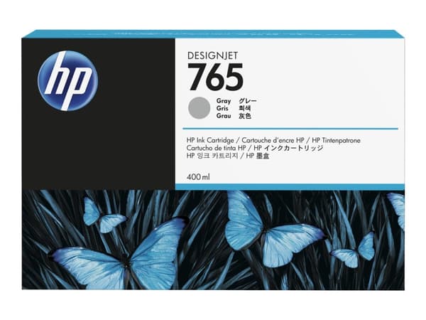 HP 765 - 400 ml - grå - original - blekkpatron - for DesignJet T7200 Production Printer