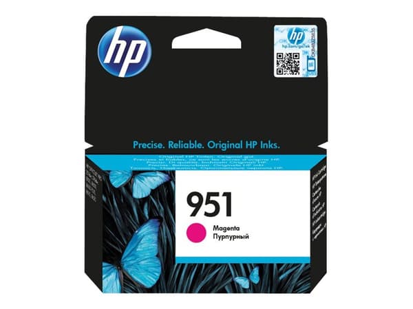 HP 951 - 8 ml - magenta - alkuperäinen - värikasetti - Officejet Pro 251, 276, 8100, 8600, 8600 N911, 8610, 8615, 8616, 8620, 8625, 8630, 8640, 8610,