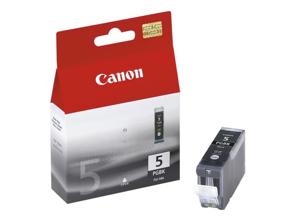 Canon PGI-5BK - 26 ml - pigmentert svart - original - blekkbeholder - for PIXMA iP3500, iP4500, iP5300, MP510, MP520, MP600, MP610, MP810, MP960, MP9