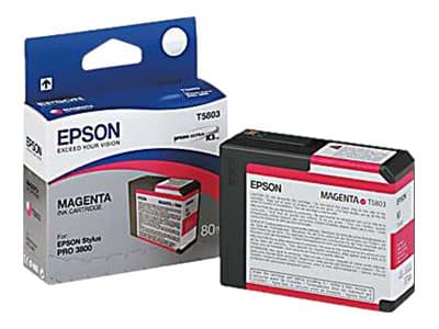 Epson T5803 - 80 ml - magenta - original - bläckpatron - för Stylus Pro 3800, Pro 3880